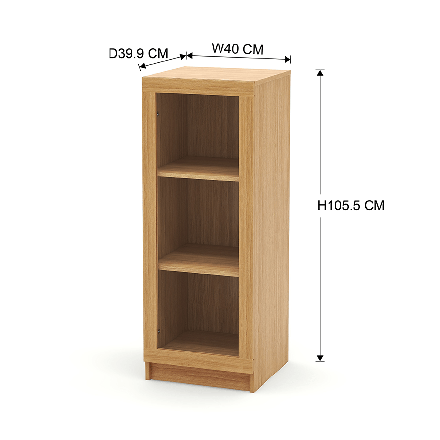 MORE RUSSEL OPTIONS Russel 40 cm Narrow Low Glass Cabinet Russel 40 cm Narrow Low Glass Cabinet Mandaue Foam