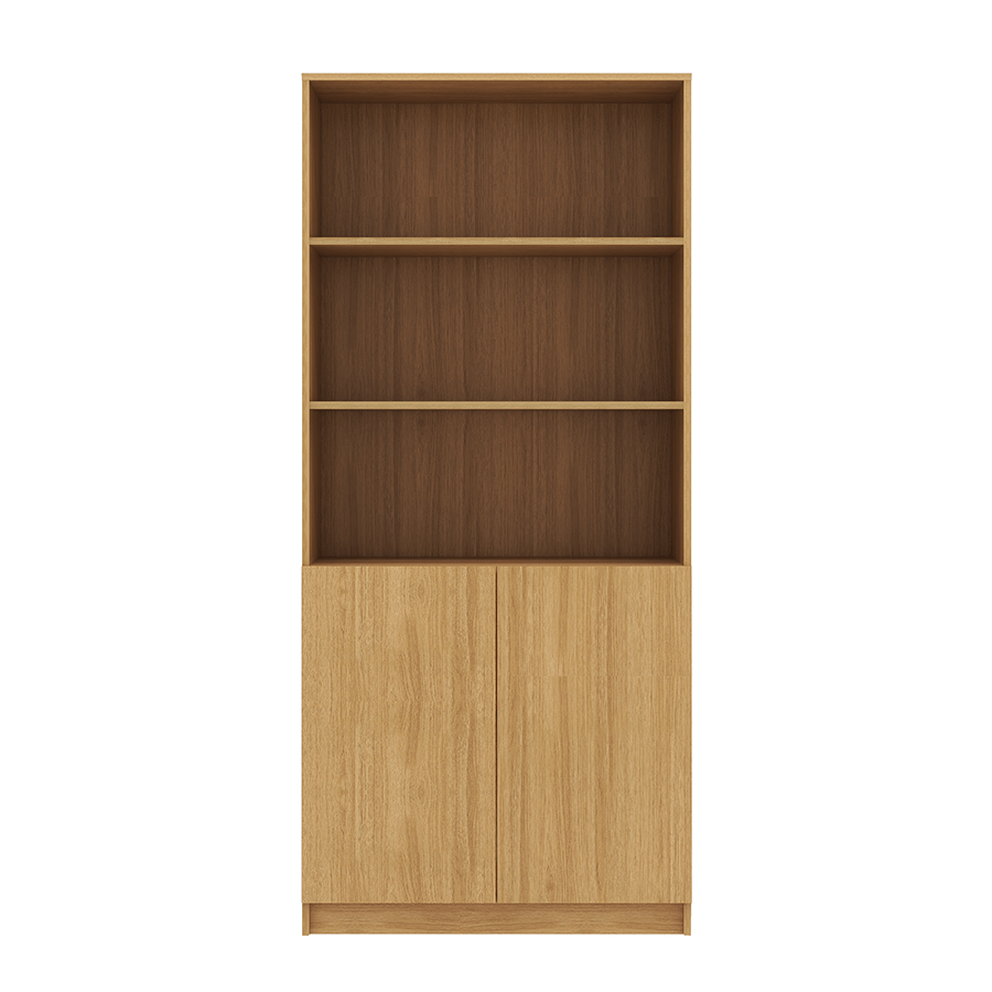 MORE RUSSEL OPTIONS Russel 80 cm 2 Door Bookcase Russel 80 cm 2 Door Bookcase Mandaue Foam