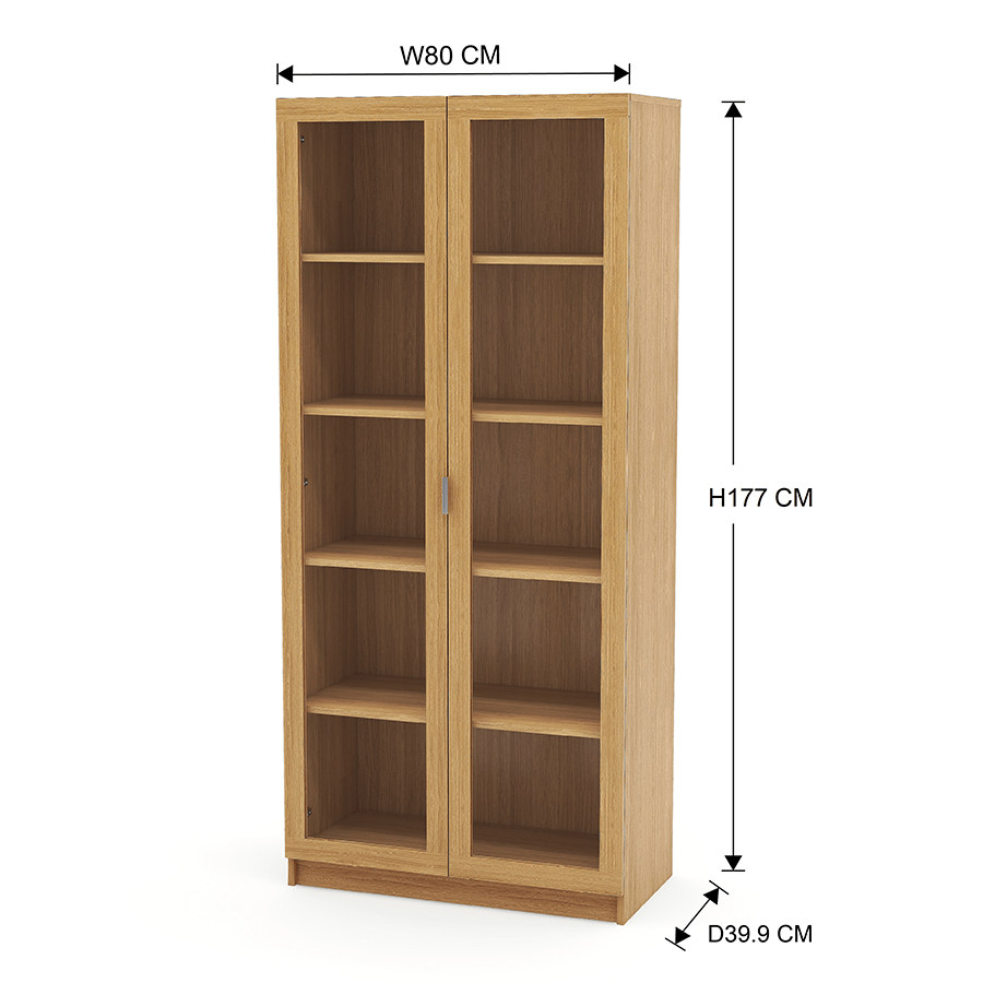 MORE RUSSEL OPTIONS Russel 80 cm Display Cabinet Russel 80 cm Display Cabinet Mandaue Foam