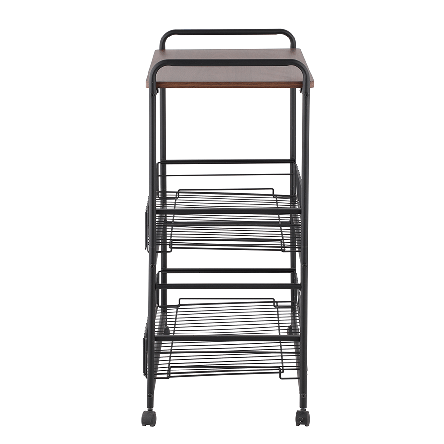 MORE RYDEN OPTIONS Ryden Wide Kitchen Trolley Ryden Wide Kitchen Trolley Walnut Mandaue Foam