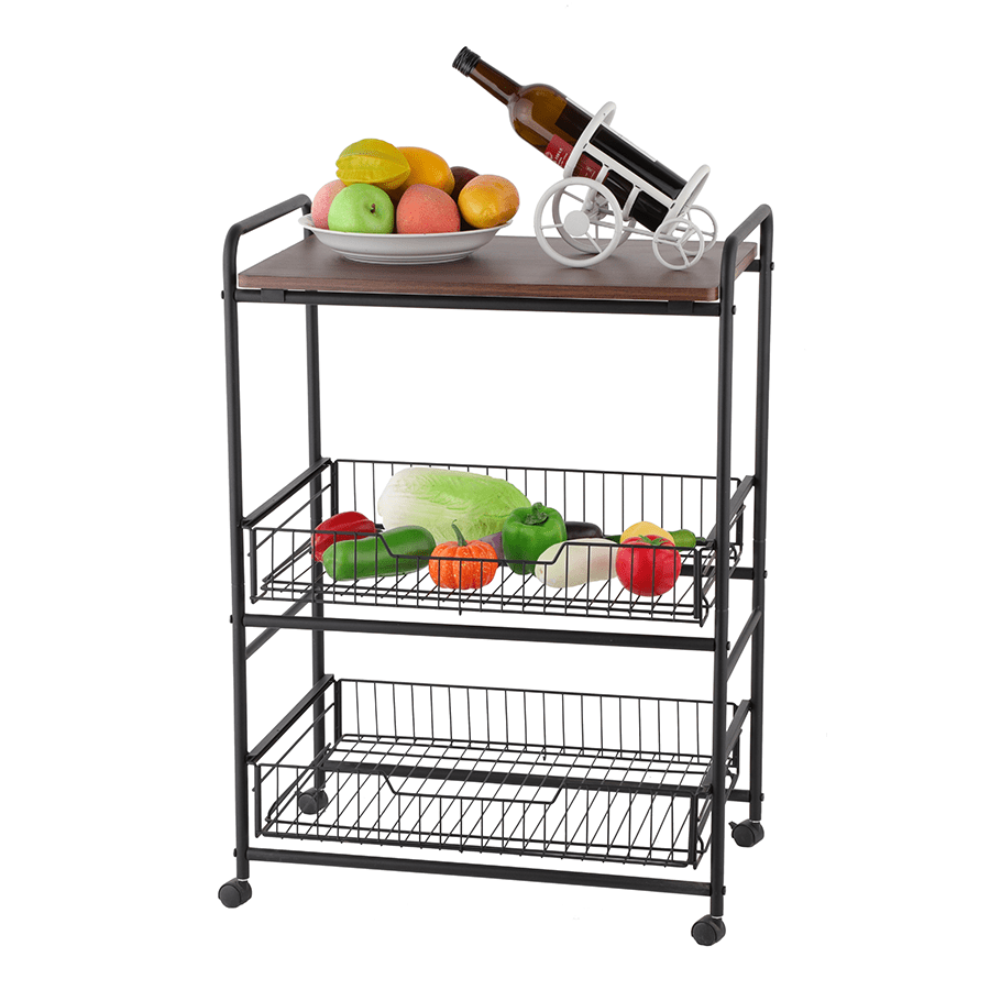 MORE RYDEN OPTIONS Ryden Wide Kitchen Trolley Ryden Wide Kitchen Trolley Walnut Mandaue Foam