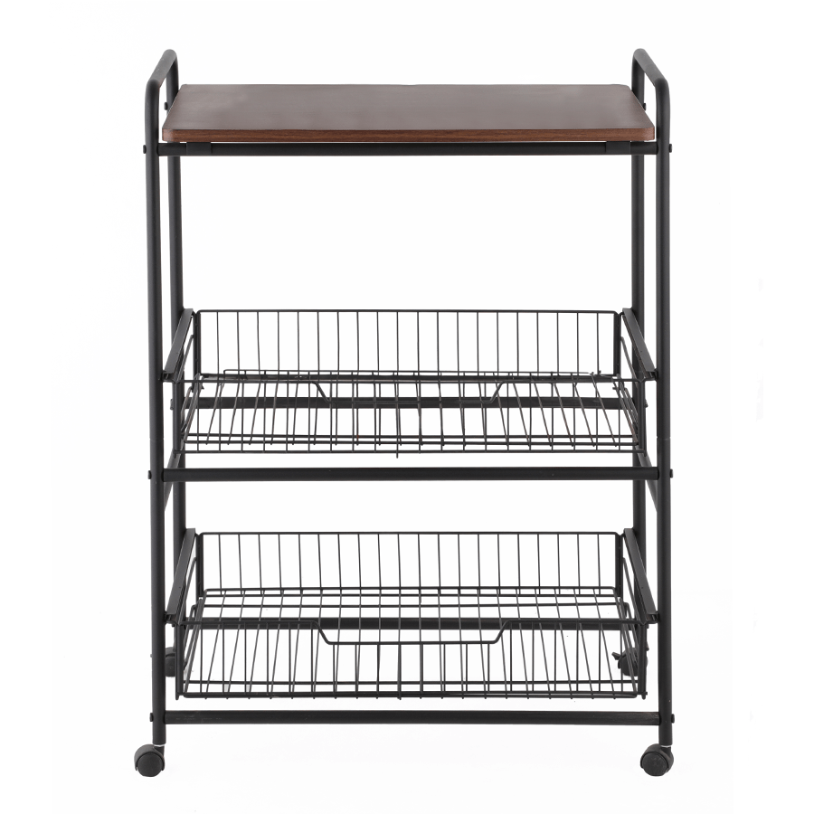 MORE RYDEN OPTIONS Ryden Wide Kitchen Trolley Ryden Wide Kitchen Trolley Walnut Mandaue Foam