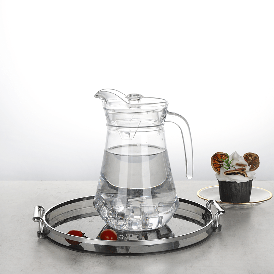 Sandia Glass Pitcher with Lid - 35oz Sandia Glass Pitcher with Lid - 35oz Mandaue Foam