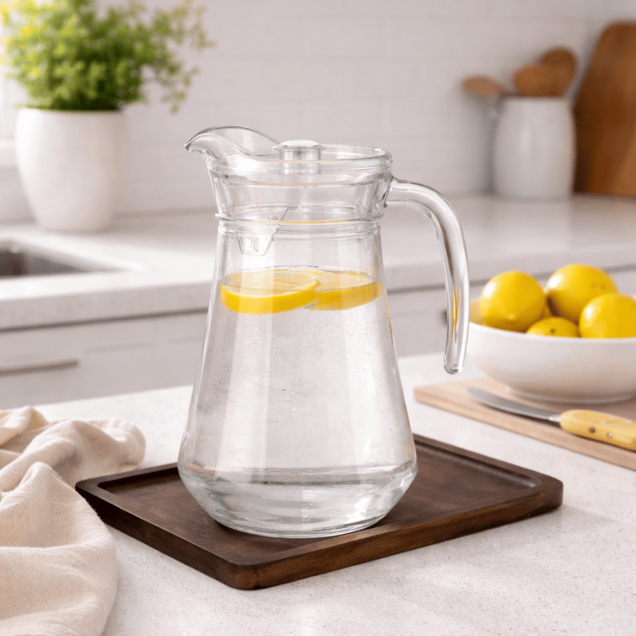 Sandia Glass Pitcher with Lid - 35oz
