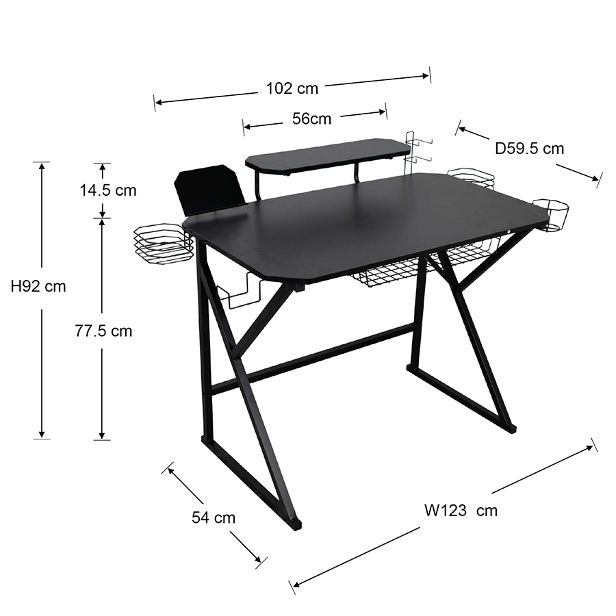 Saniah Gaming Desk Saniah Gaming Desk Mandaue Foam