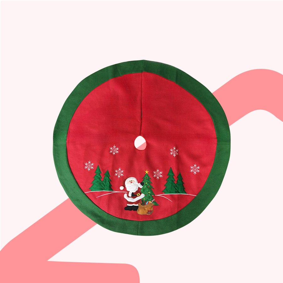 Santa Christmas Tree Skirt 90cm