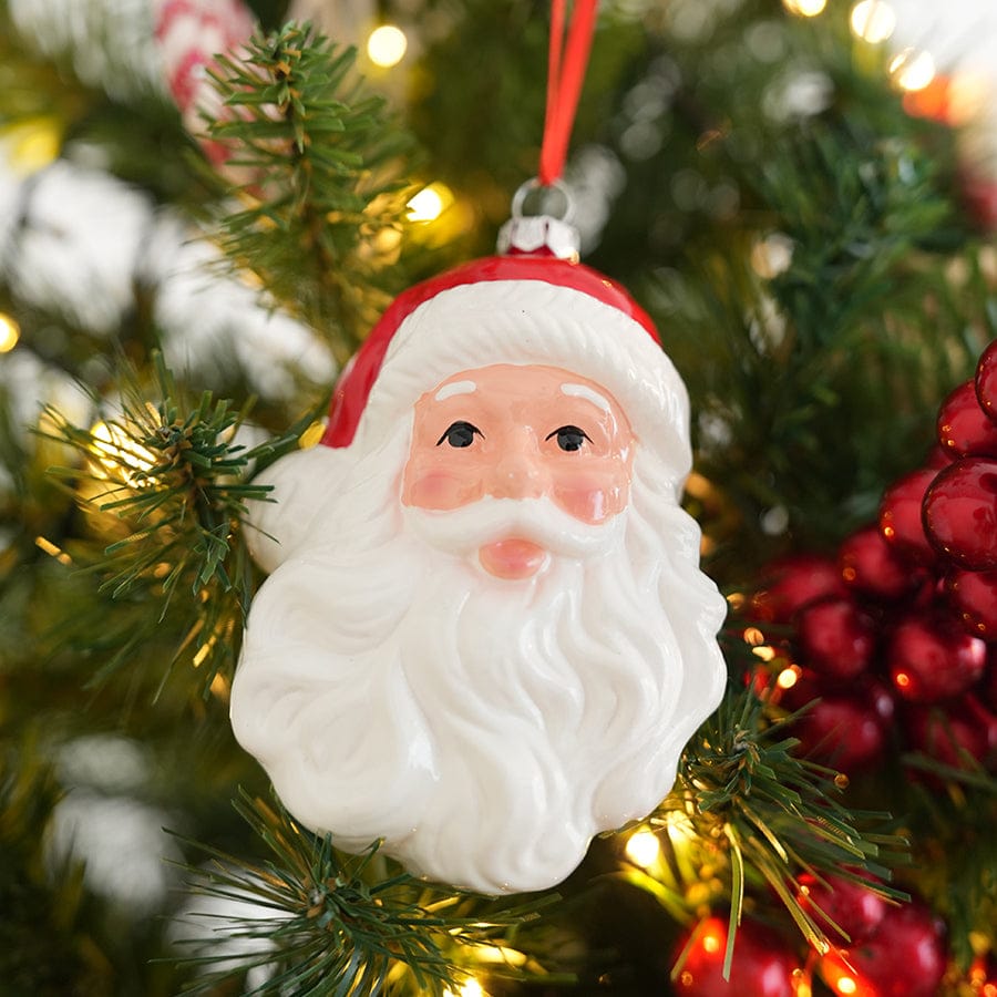 Santa Face Ornament