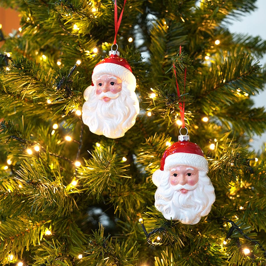 Santa Face Ornament