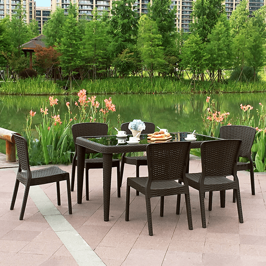 MORE SANTI OPTIONS Santi 6 Seater Outdoor Table Santi 6 Seater Outdoor Table Mandaue Foam