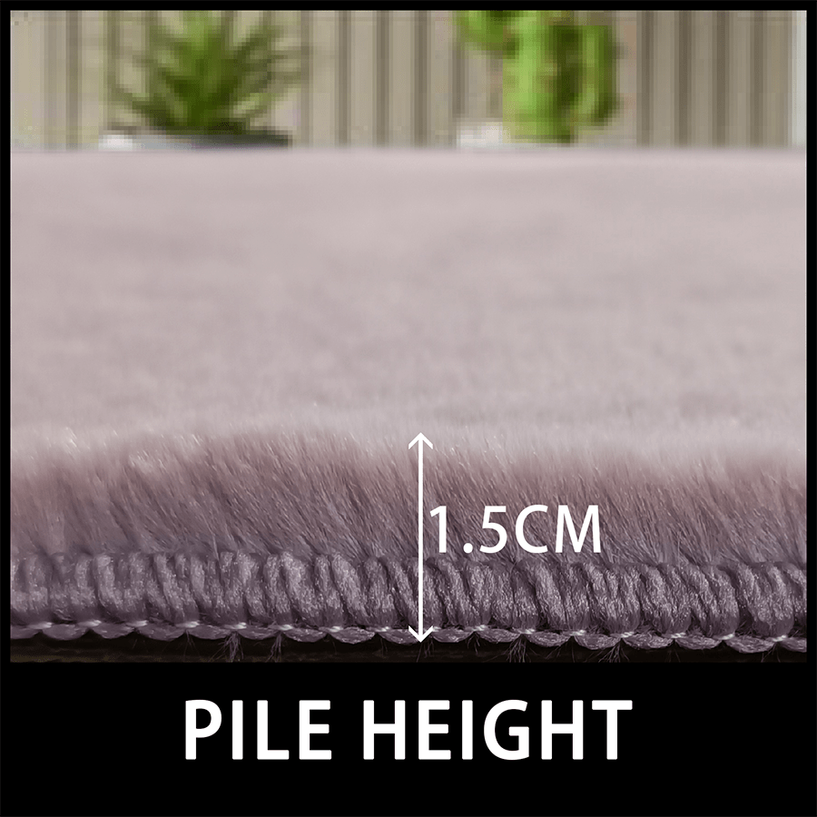 MORE SAVEN OPTIONS Saven Ash Rose Shaggy Rug Saven Ash Rose Shaggy Rug 120x180 cm Mandaue Foam