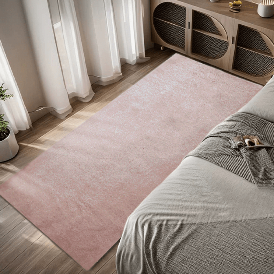 MORE SAVEN OPTIONS Saven Ash Rose Shaggy Rug Saven Ash Rose Shaggy Rug 80x150 cm Mandaue Foam