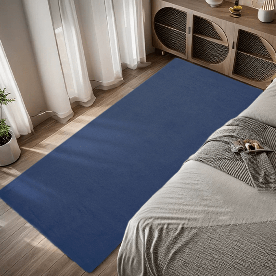 MORE SAVEN OPTIONS Saven Blue Quartz Shaggy Rug Saven Blue Quartz Shaggy Rug 80x150 cm Mandaue Foam