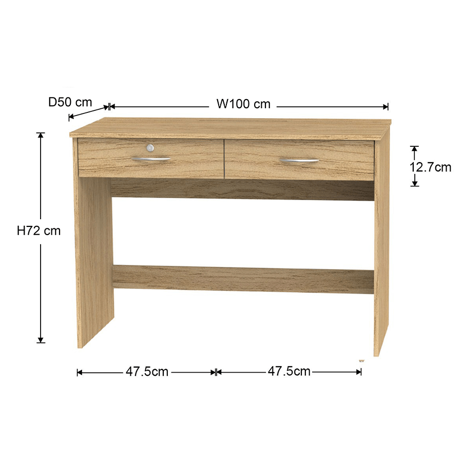 MORE SAXON OPTIONS Saxon 100 cm Desk with 2 Drawer Saxon 100 cm Desk with 2 Drawer Mandaue Foam