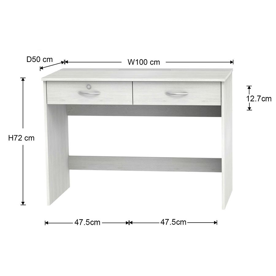 MORE SAXON OPTIONS Saxon 100 cm Desk with 2 Drawer Saxon 100 cm Desk with 2 Drawer Mandaue Foam