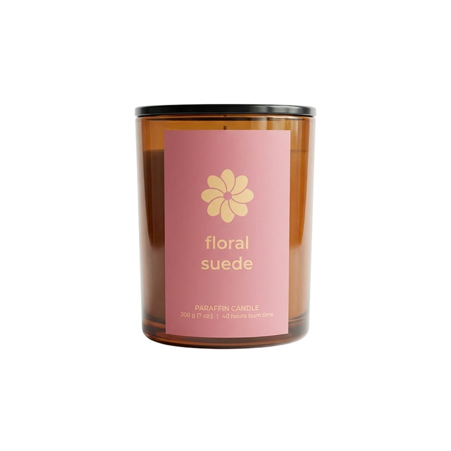 Scented Candle 200g - Floral Suede