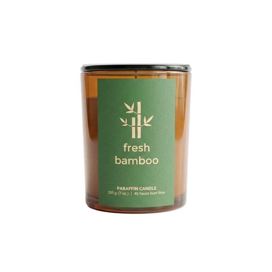 Scented Candle 200g - Fresh Bamboo