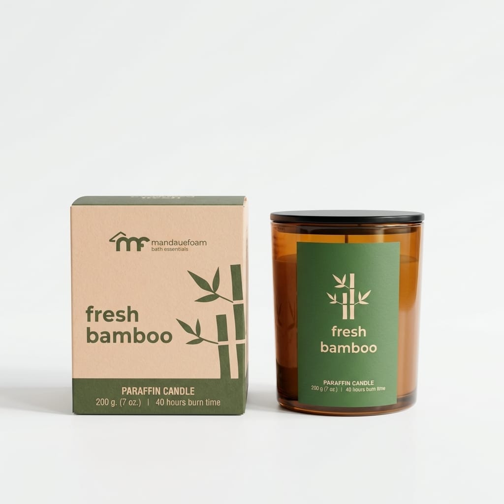 Scented Candle 200g - Fresh Bamboo