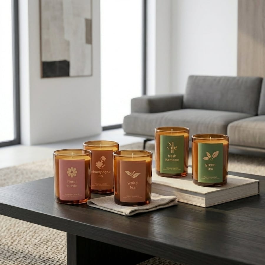 Scented Candle 200g - Fresh Bamboo