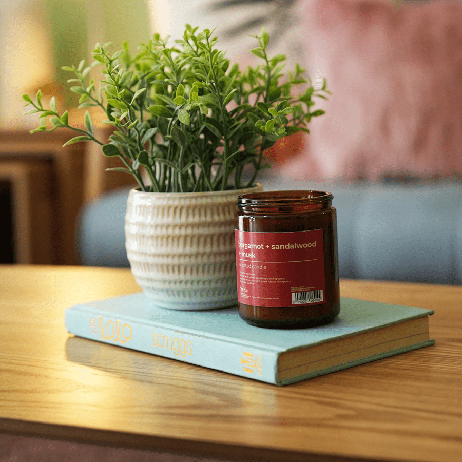 Scented Candle 220g - Bergamot+ Sandalwood + Musk Scented Candle 220g - Bergamot+ Sandalwood + Musk Mandaue Foam