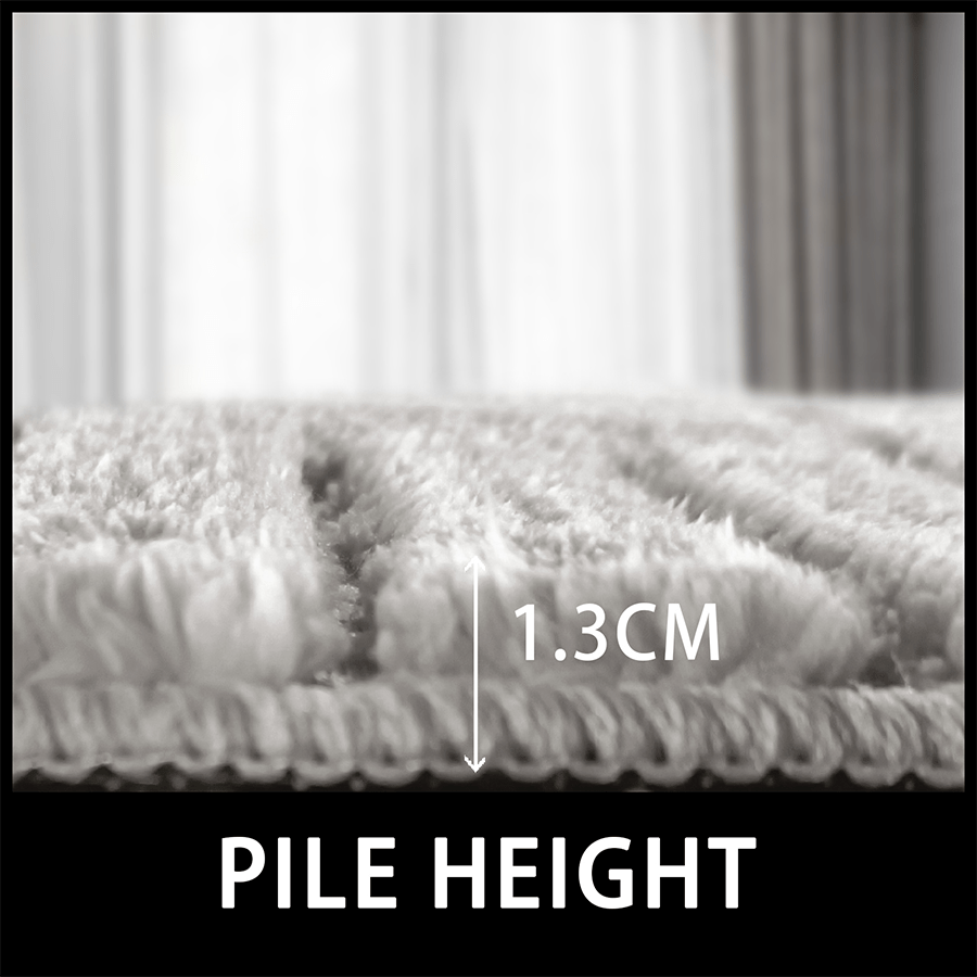 Seli Chevron High-low Rug Seli Chevron High-low Rug Mandaue Foam
