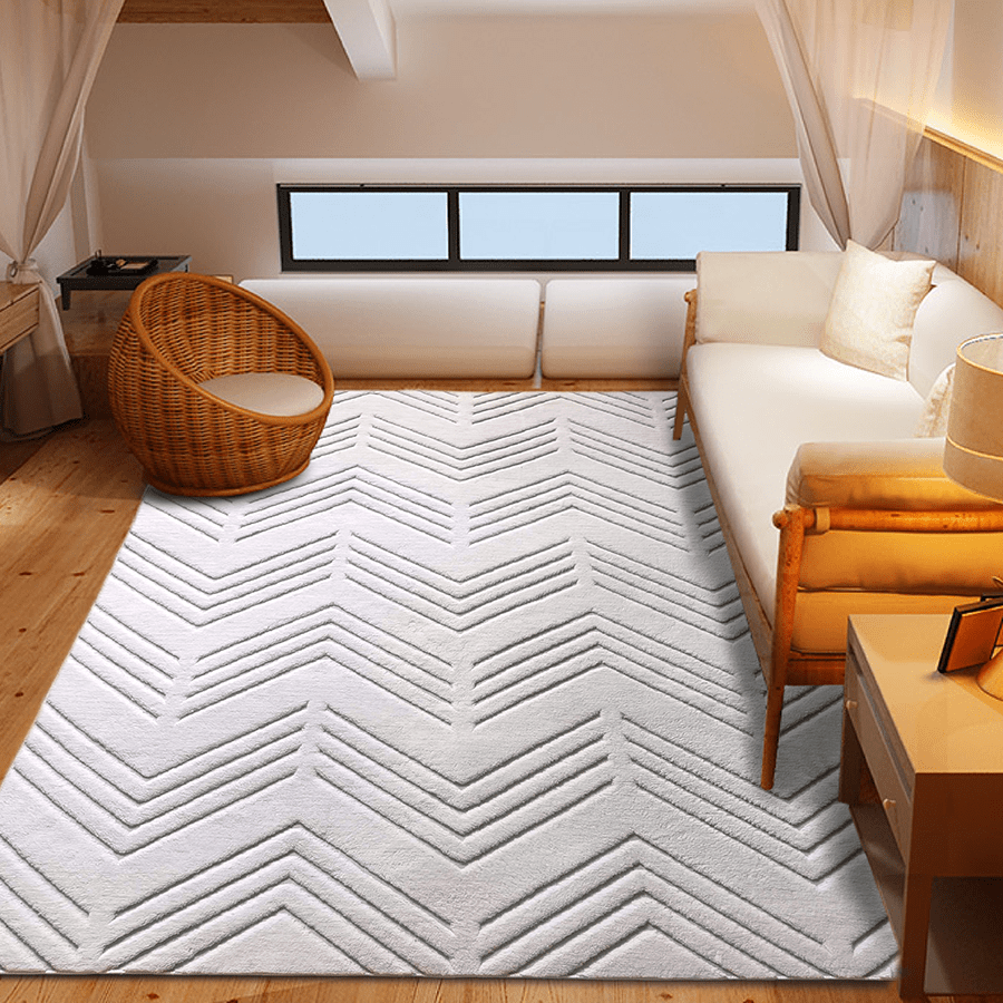 Seli Chevron High-low Rug Seli Chevron High-low Rug Mandaue Foam
