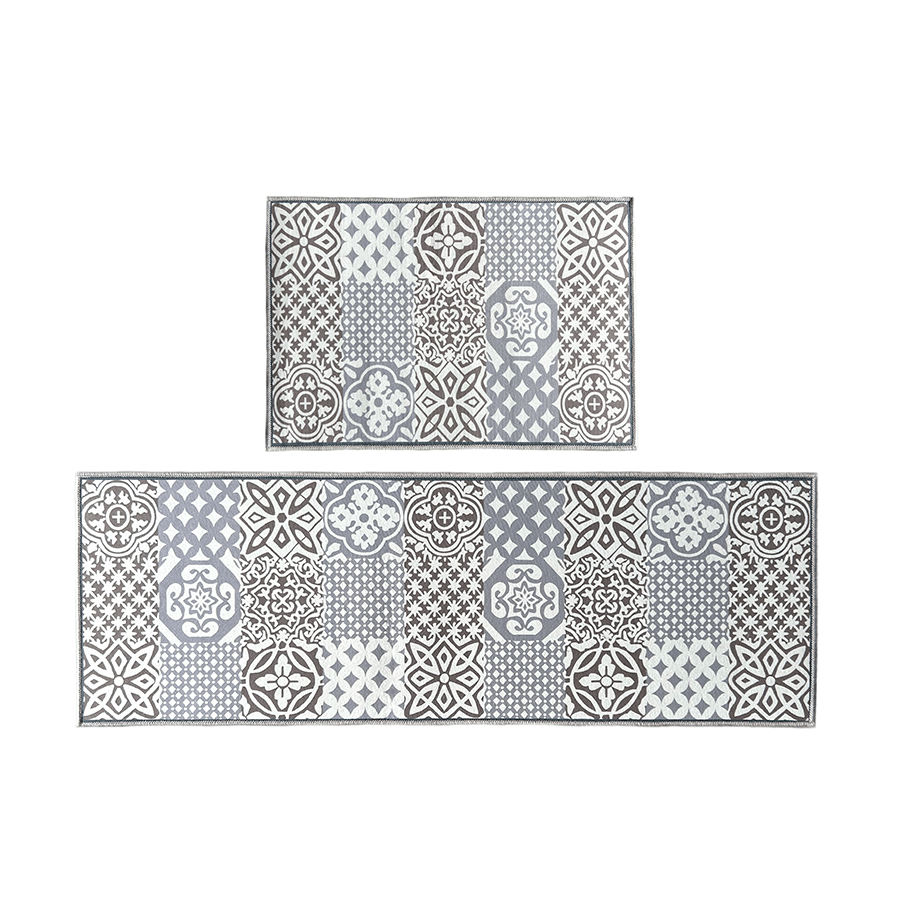Serin Persian Kitchen Mat Set of 2 Serin Persian Kitchen Mat Set of 2 Mandaue Foam