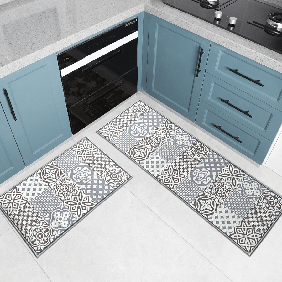 Serin Persian Kitchen Mat Set of 2 Serin Persian Kitchen Mat Set of 2 Mandaue Foam