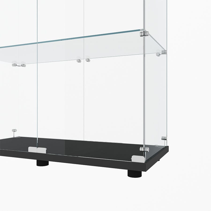 Serris 3 Tier 2 Door Glass Cabinet