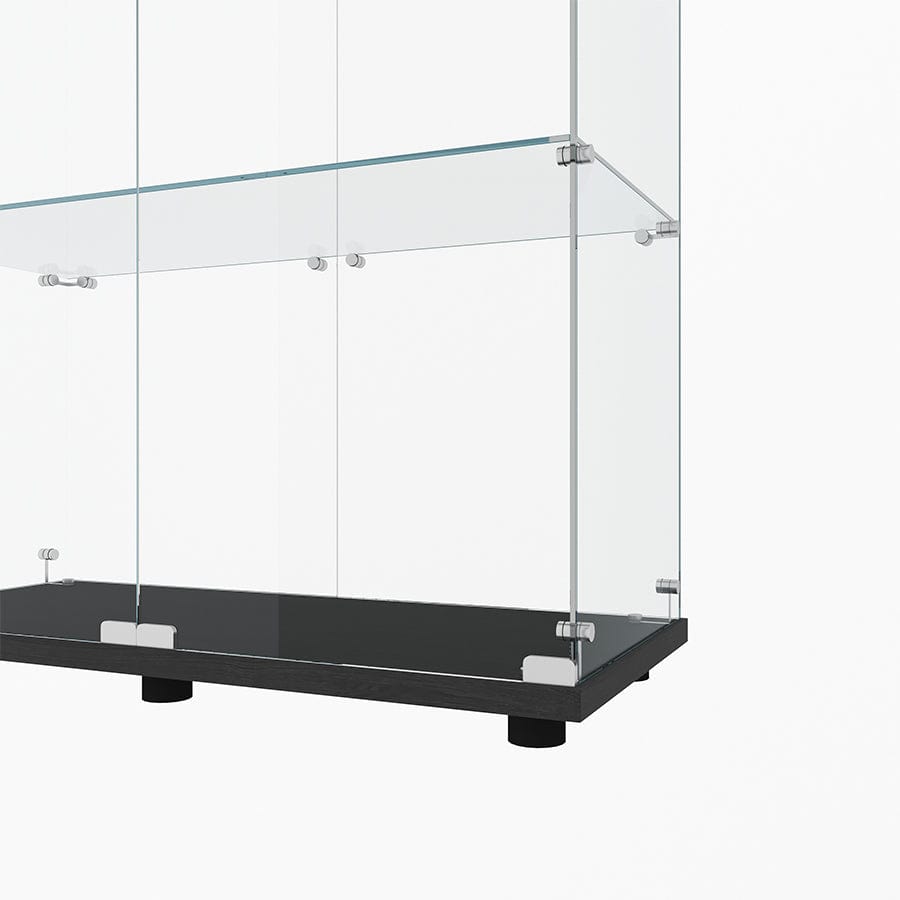 Serris 4 Tier 2 Door Glass Cabinet