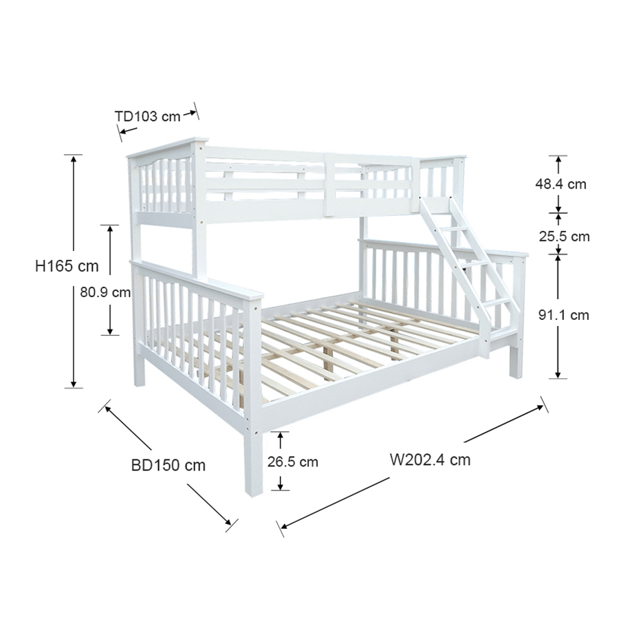 Seville Bunk Bed Seville Bunk Bed Mandaue Foam