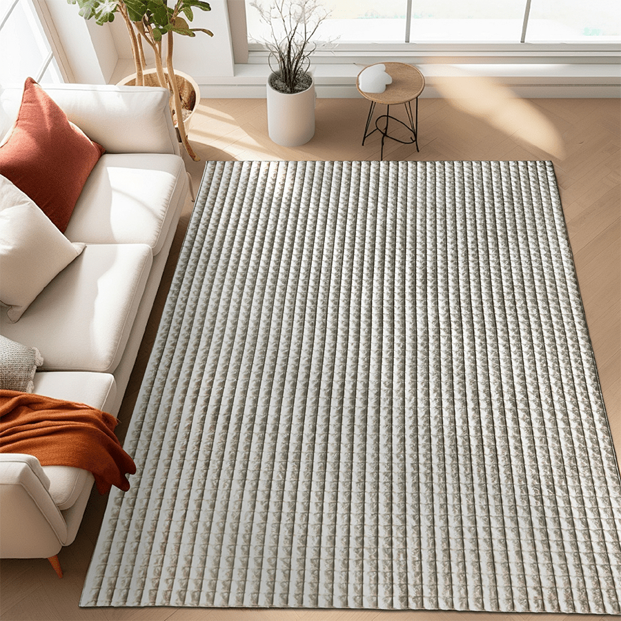 Shiko Biscuit Faux Fur Rug
