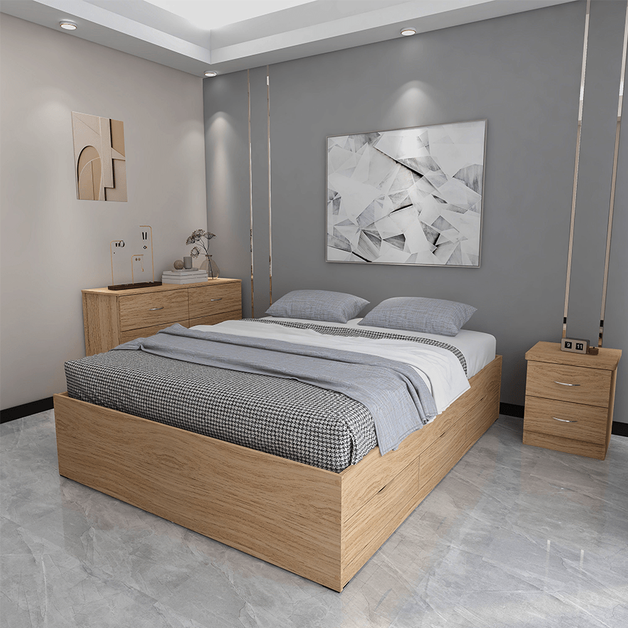 #size_Queen Bed 60x75