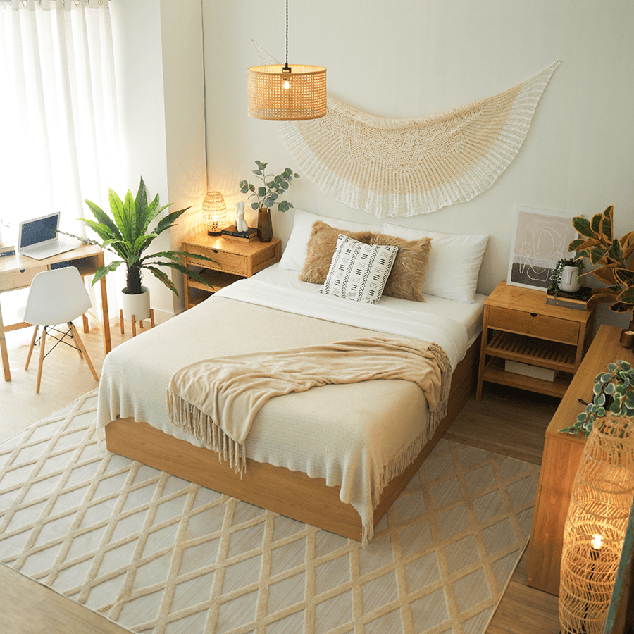 #size_Queen Bed 60x75