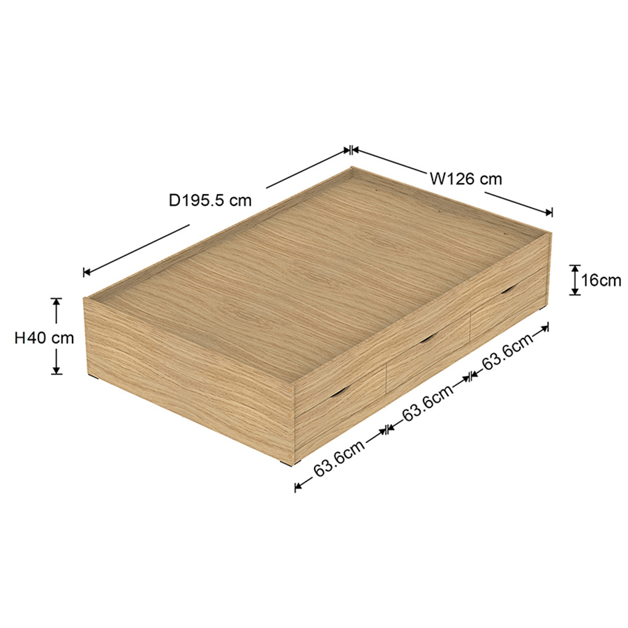 #size_Semi-Double Bed 48x75