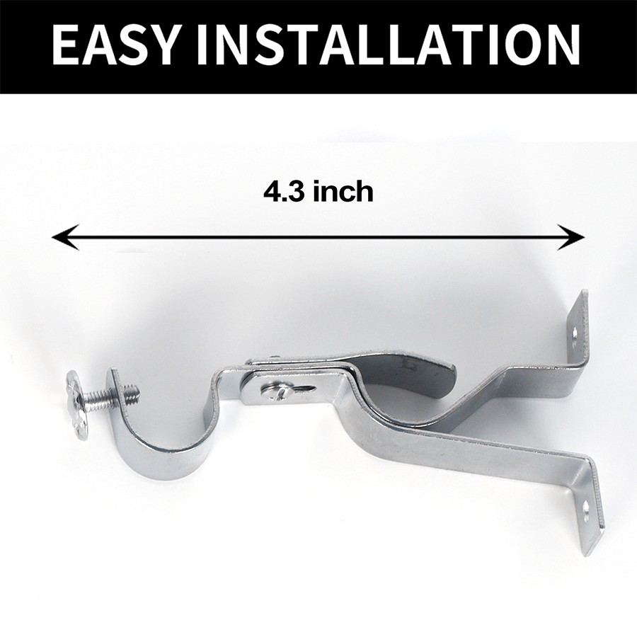 Silver Double Bracket 22mm Per Pc