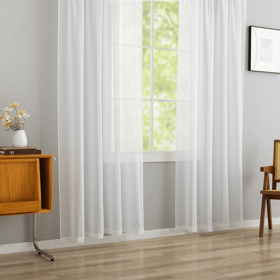 Sima Sheer Set of 2 Curtain