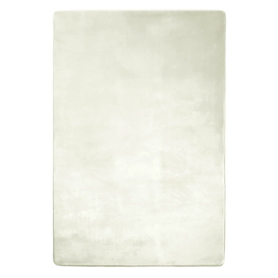 Sira Cream Flannel Rug