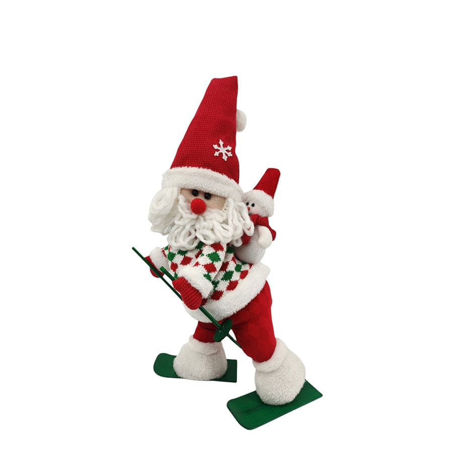 Skiing Santa 50cm