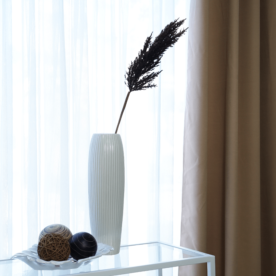 Slender Ceramic Vase Slender Ceramic Vase Mandaue Foam