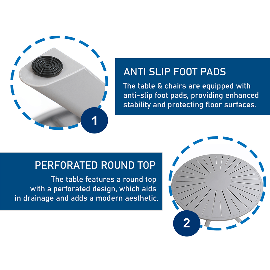 Solaria 4 Seater Outdoor Dining Set
