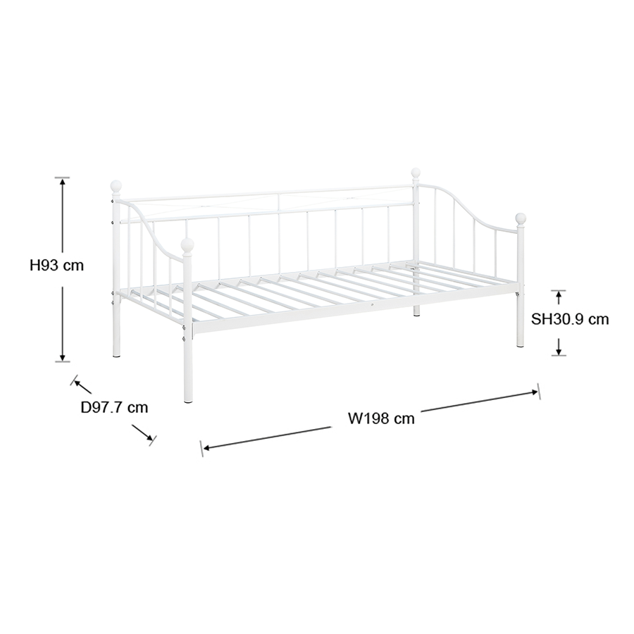Sonya Metal Daybed Sonya Metal Daybed Mandaue Foam