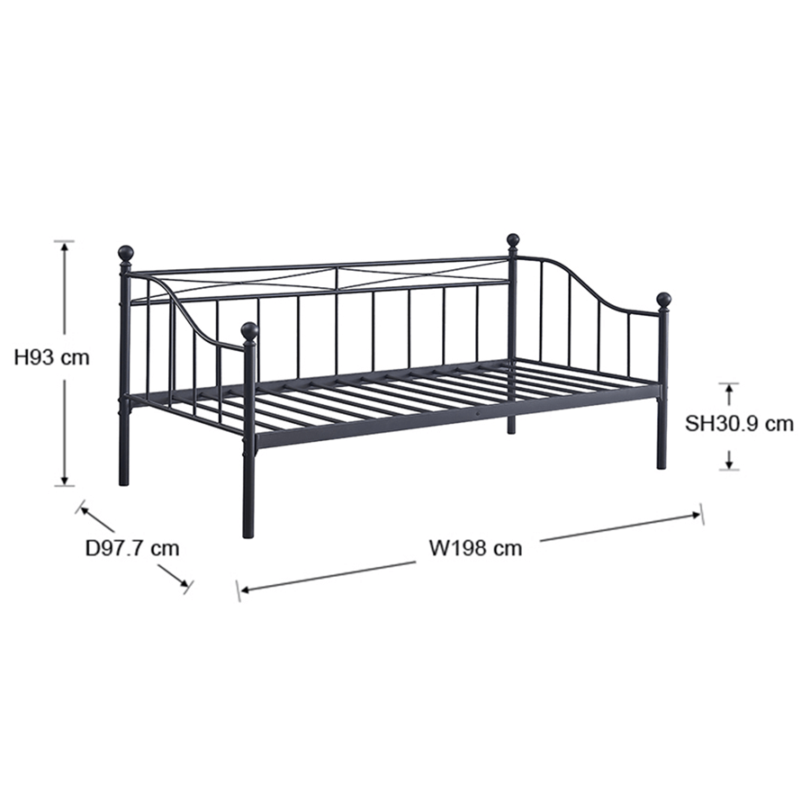 Sonya Metal Daybed Sonya Metal Daybed Mandaue Foam