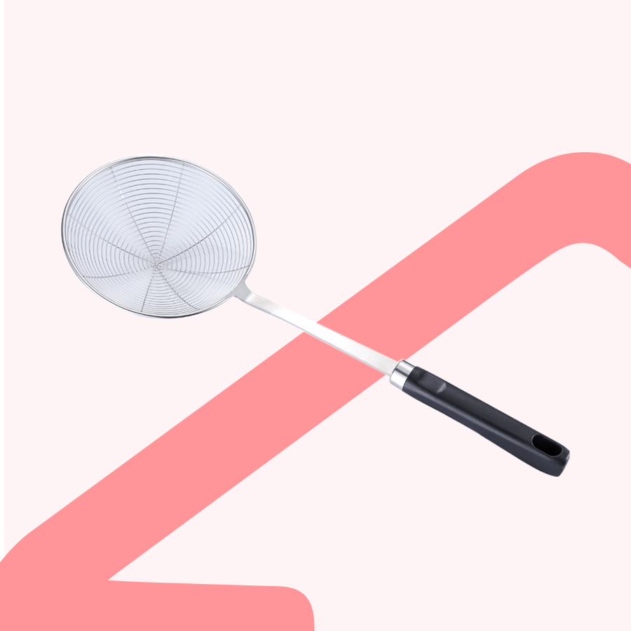 Stainless Steel Deep-fry Skimmer