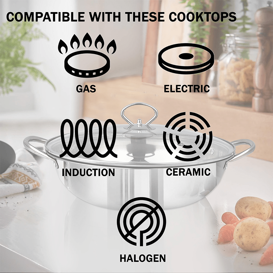 Stainless Steel Flat Bottom Wok Stainless Steel Flat Bottom Wok Mandaue Foam