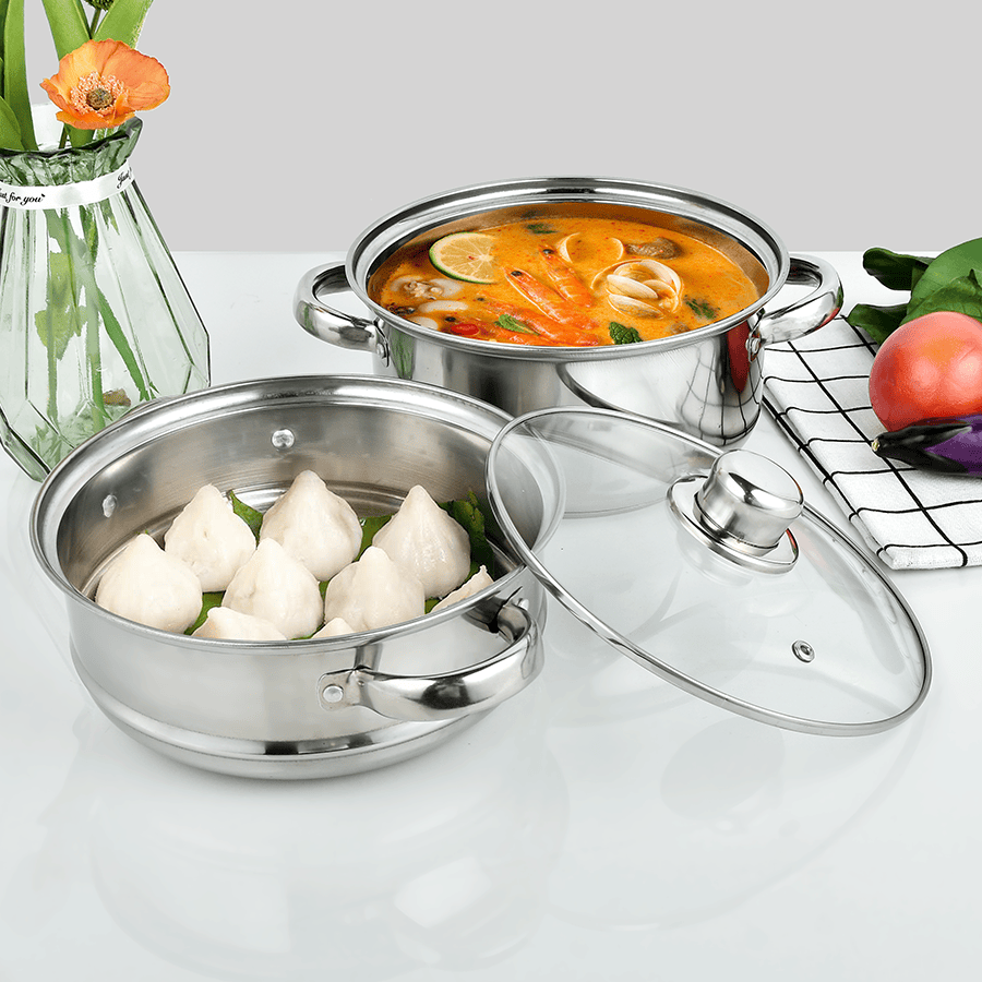 Stainless Steel Steamer Pot