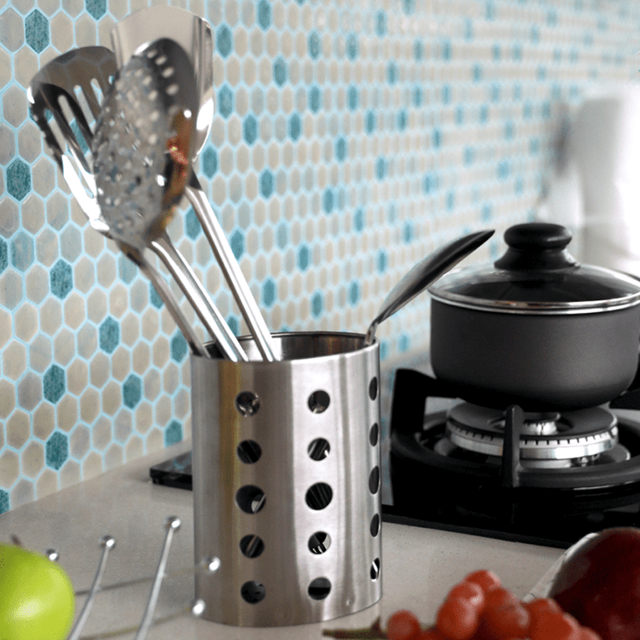 Stainless Steel Utensil Holder