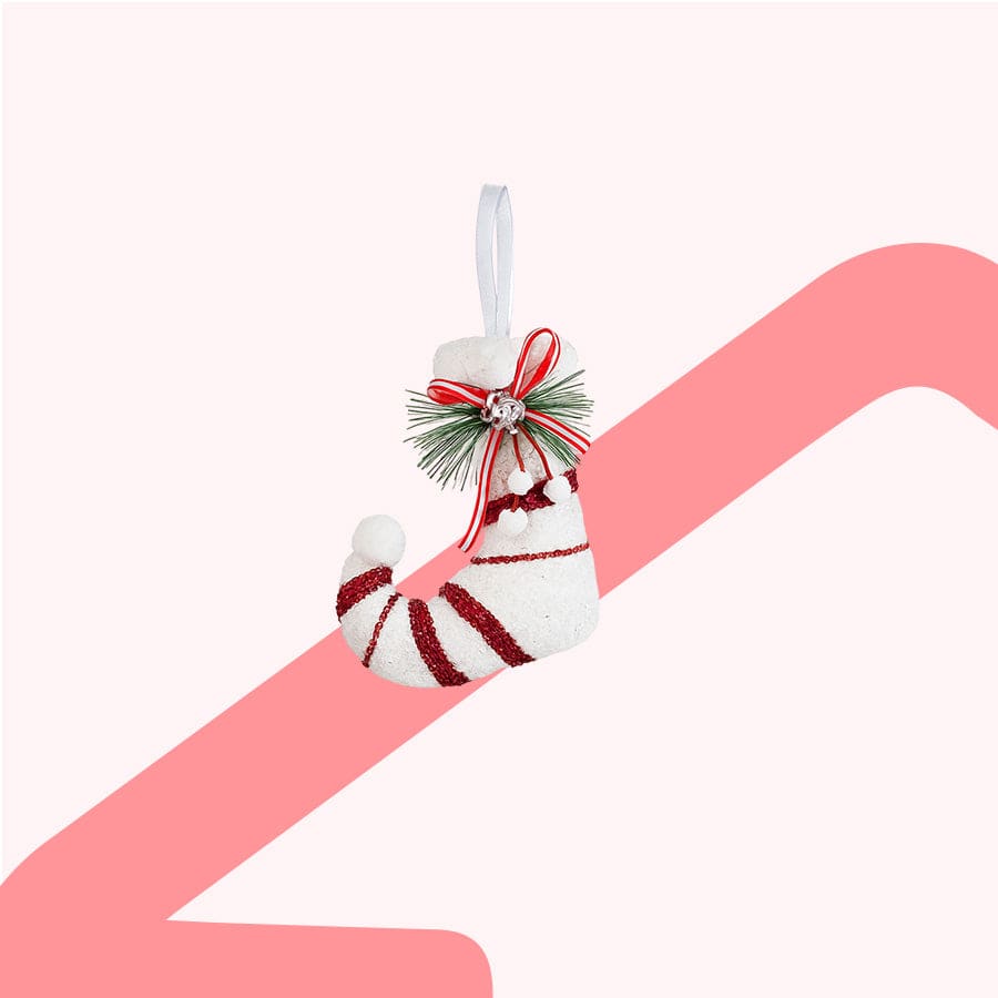 Stocking Hanging Ornament 12cm