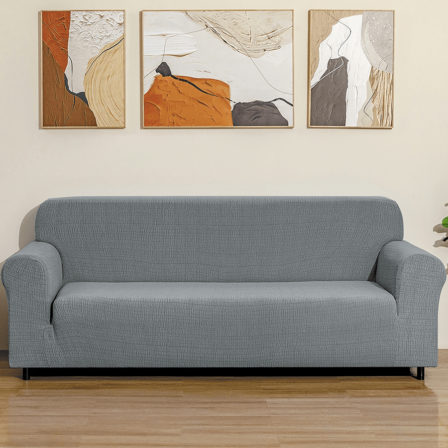 MORE STRETCHABLE SOFA PROTECTOR Stretchable Sofa Protector Gray Stretchable Sofa Protector Gray Mandaue Foam