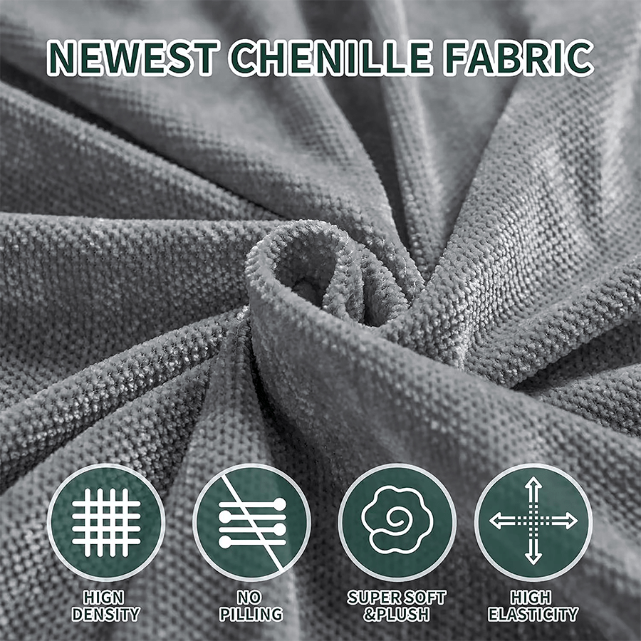 MORE STRETCHABLE SOFA PROTECTOR Stretchable Sofa Protector Gray Stretchable Sofa Protector Gray Mandaue Foam