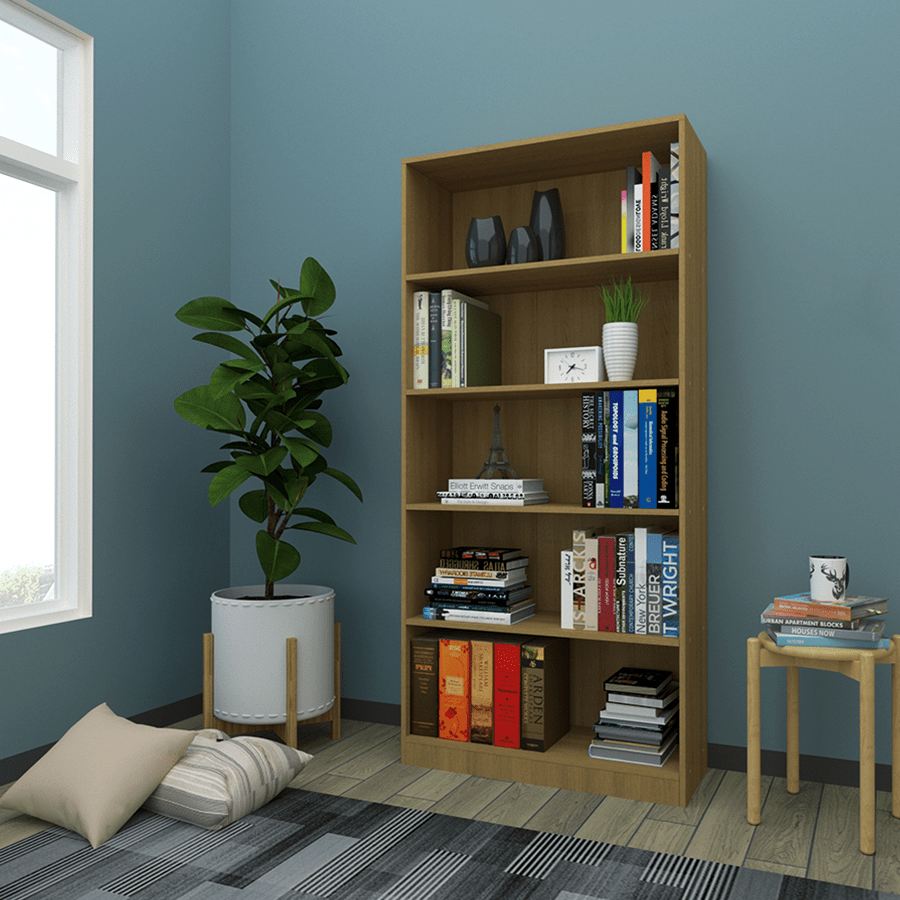 MORE STROME OPTIONS Strome 80 cm High Bookcase Strome 80 cm High Bookcase Mandaue Foam